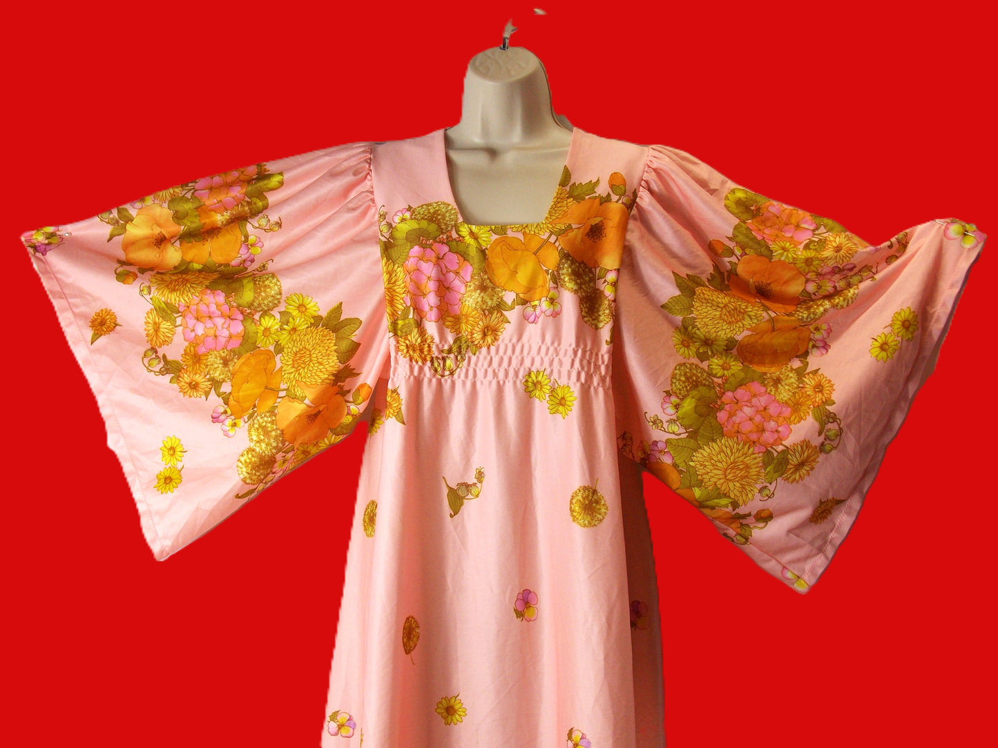 Vintage 1970's 'Debenhams Multi fit' tent dress