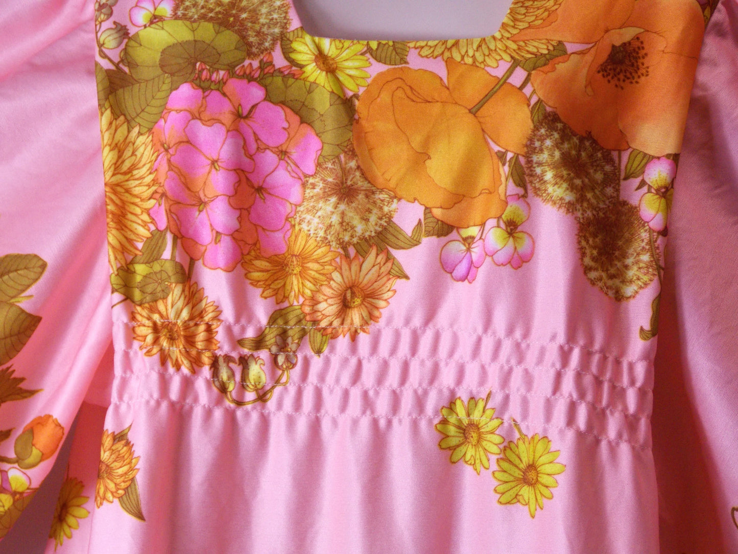 Vintage 1970's 'Debenhams Multi fit' tent dress