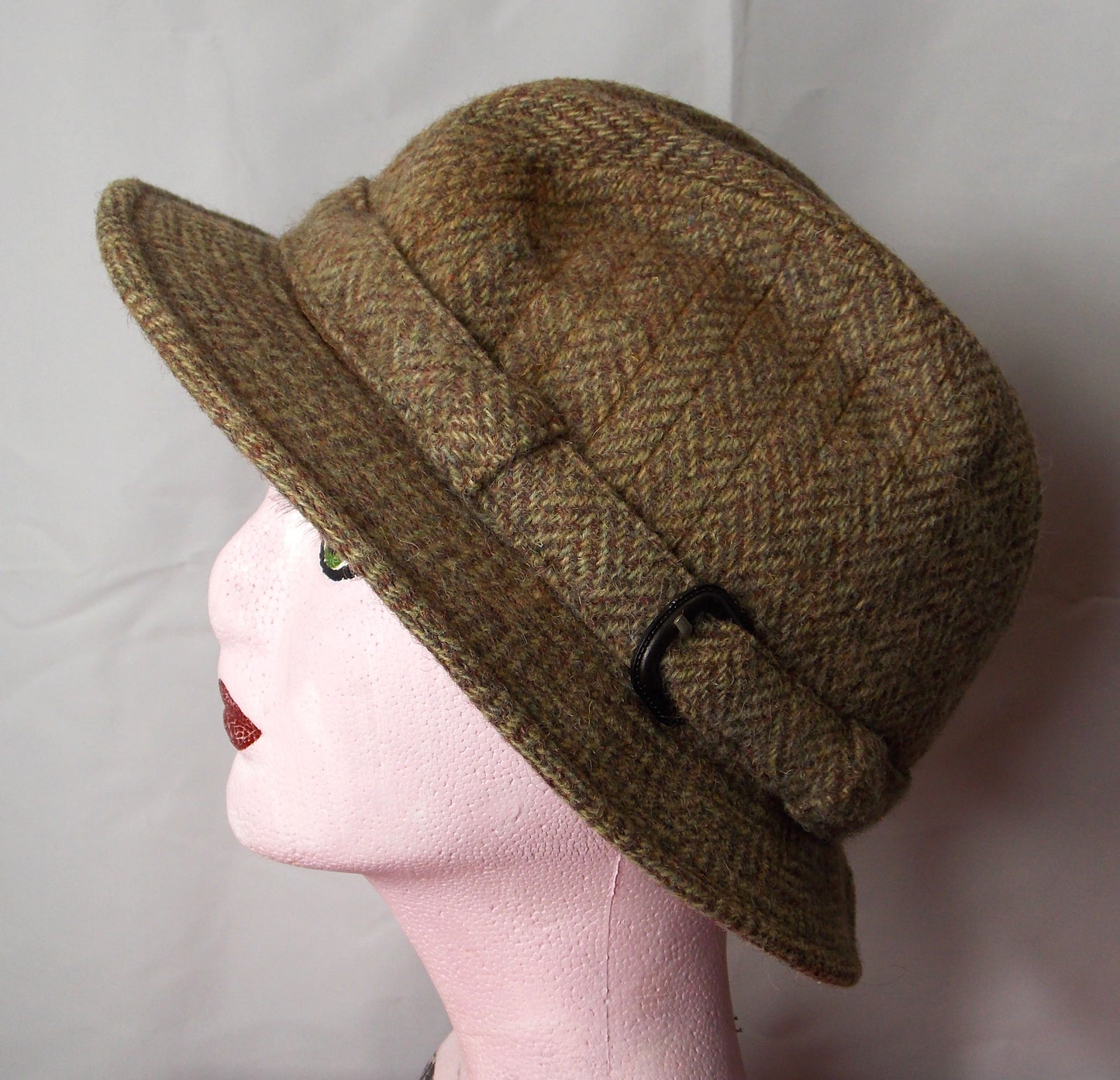 Vintage Tweed Ghillie hat