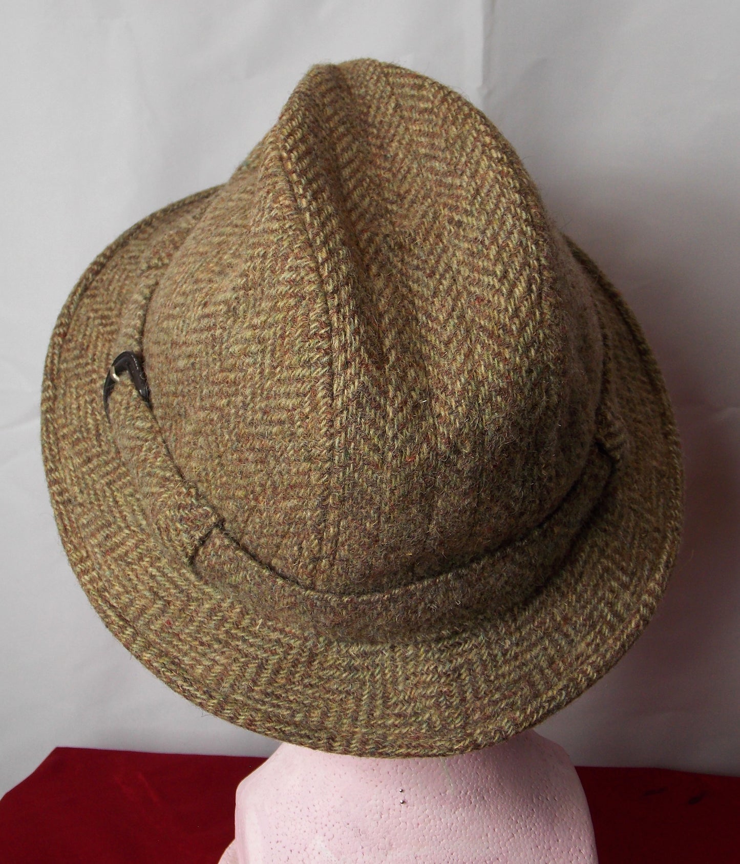 Vintage Tweed Ghillie hat