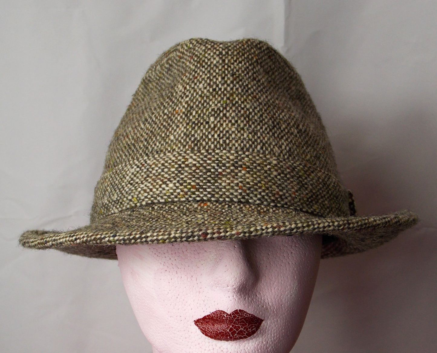 Vintage Tweed Trilby