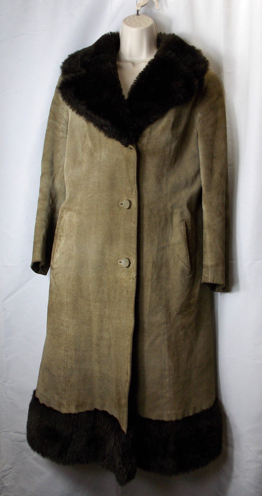 Ladies Full length Sheepskin coat