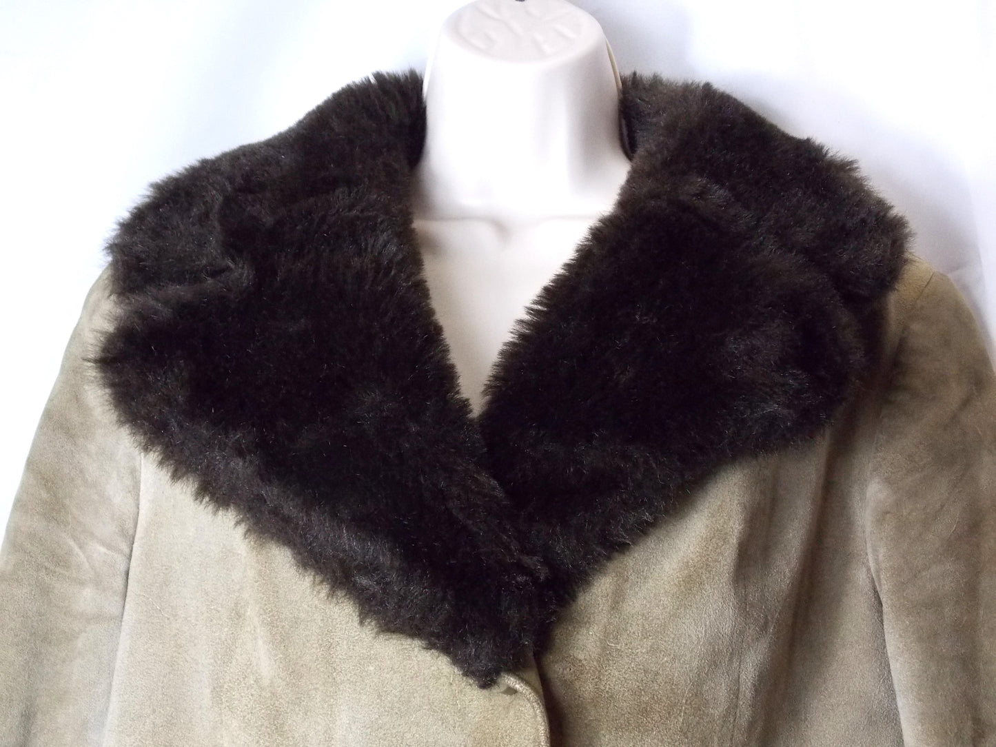 Vintage Sheepskin full length coat