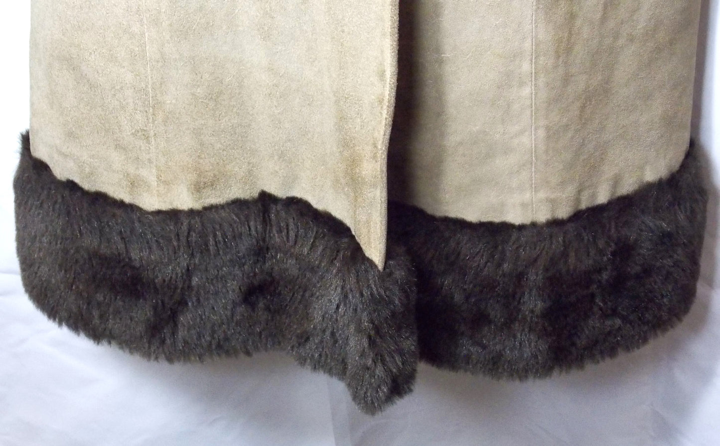 Vintage Sheepskin full length coat