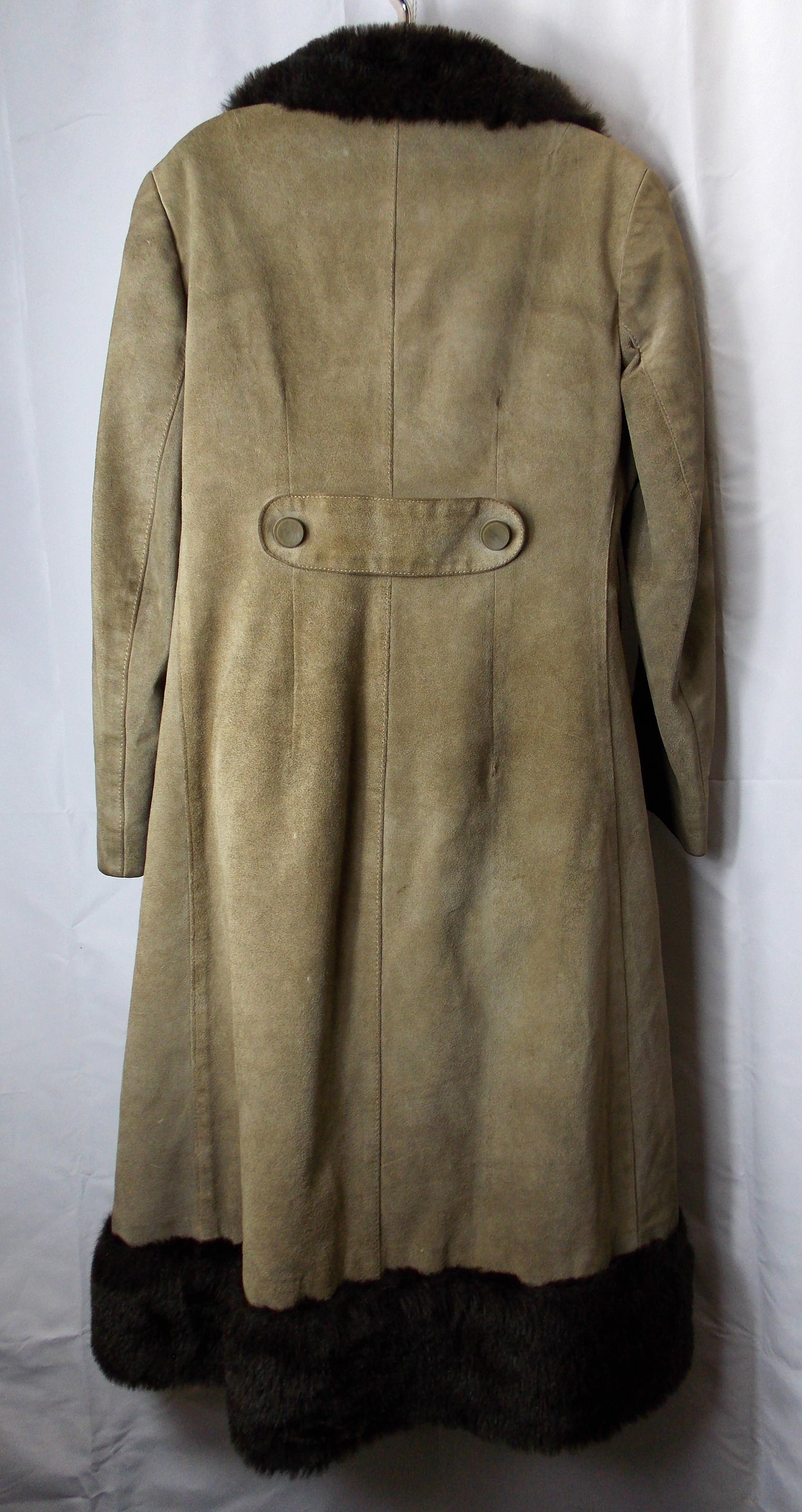 Vintage Sheepskin full length coat