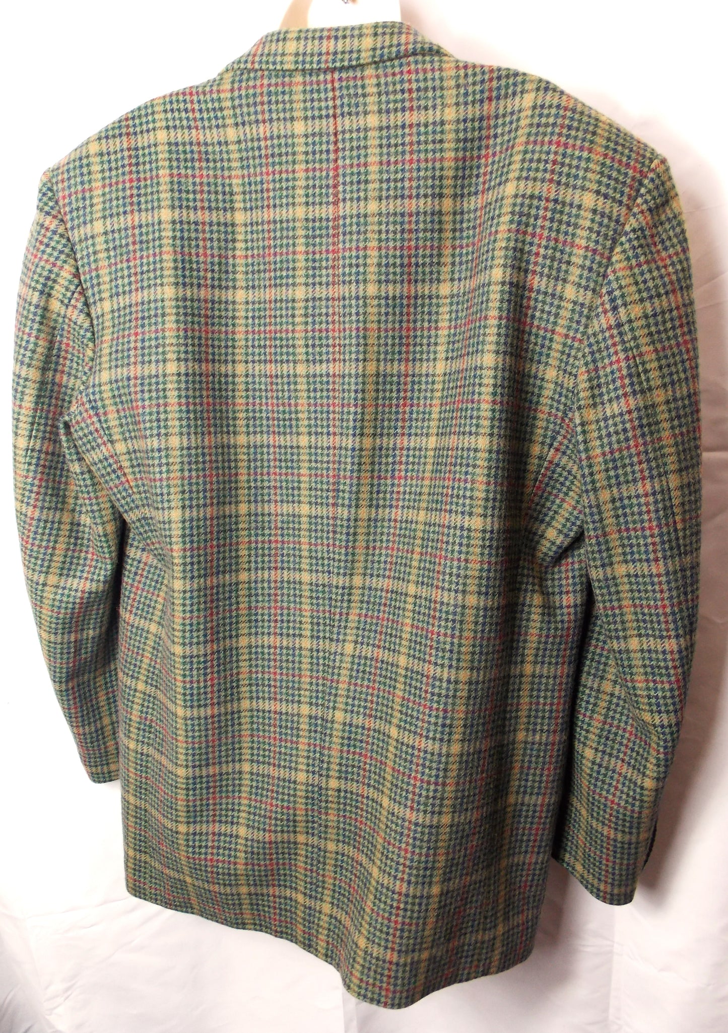 Wool Prince of Wales Check Sports Jacket.
