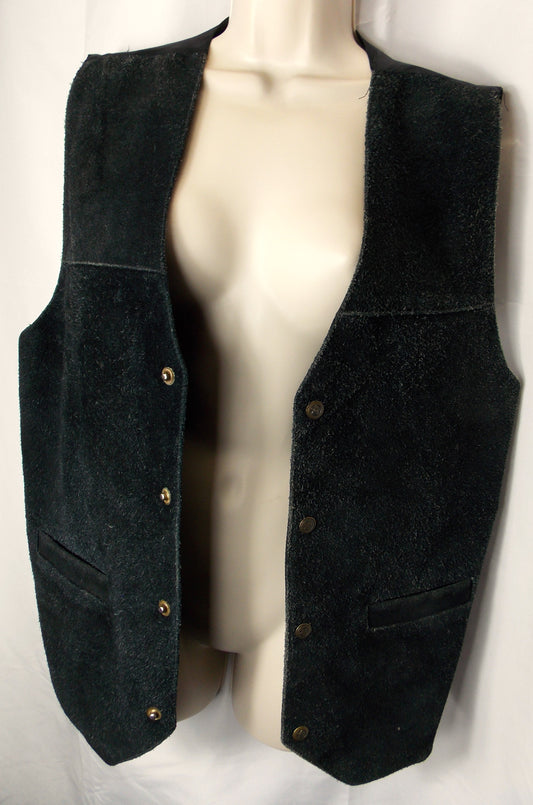 Gents Suede leather Waistcoat.