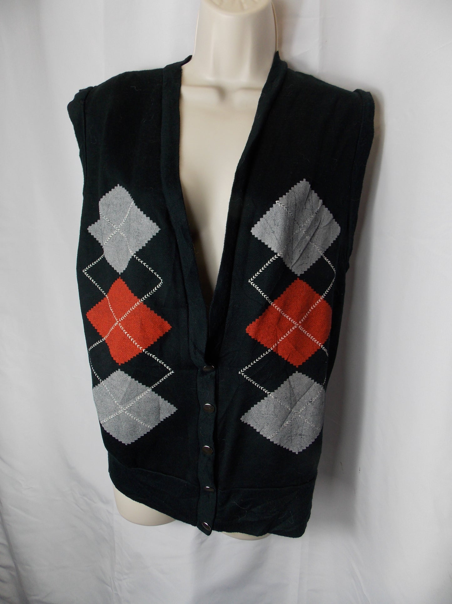 Gents Argyle pattern waistcoat