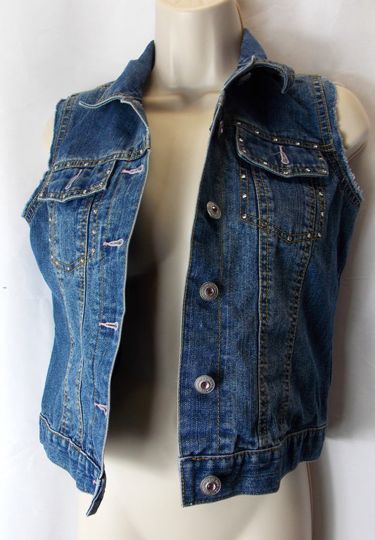 Ladies cut-off Denim jacket