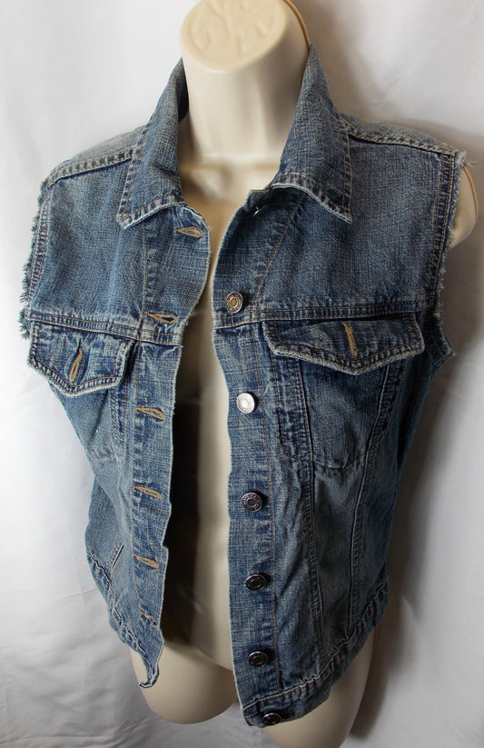 Ladies cut-off Denim jacket