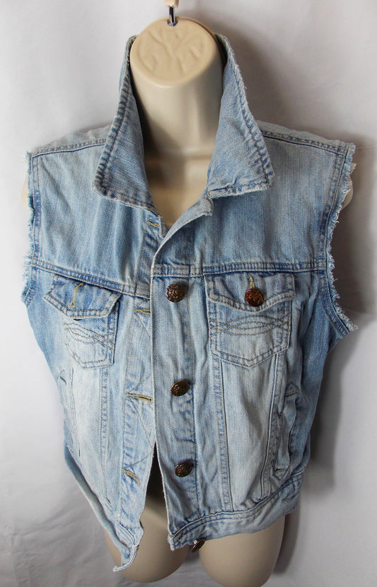 Ladies cut-off Denim jacket