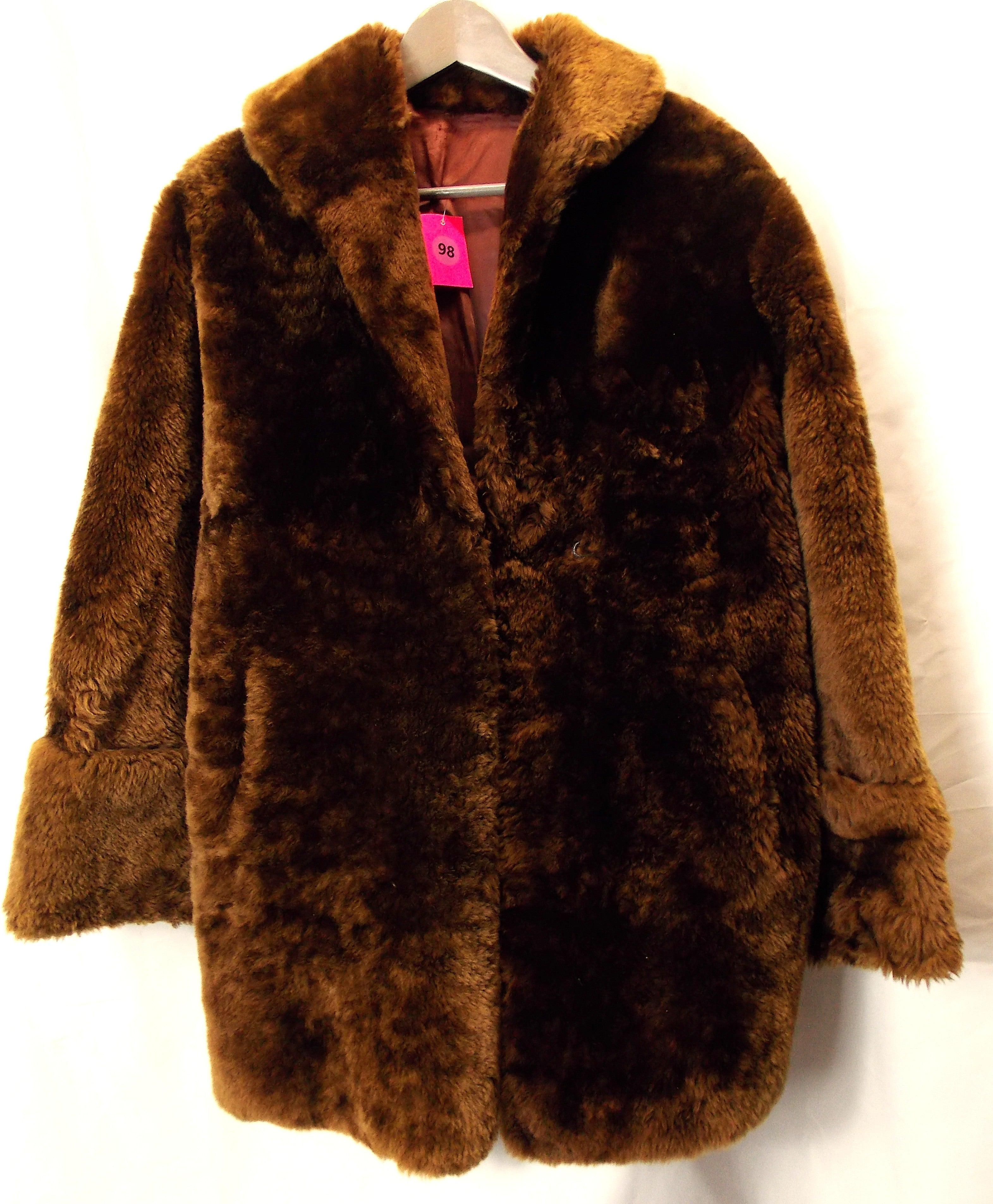 Antique Coat genuine lamb fur orders