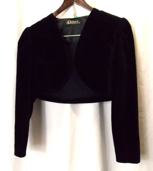 Vintage velvet Bolero Jacket